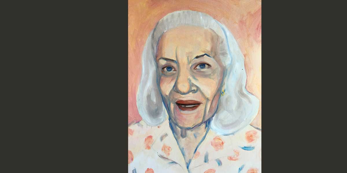 Kate Thompson Oil Portrait