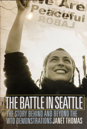 Kate Thompson Book Design: The Battle in Seattle, Seal Press